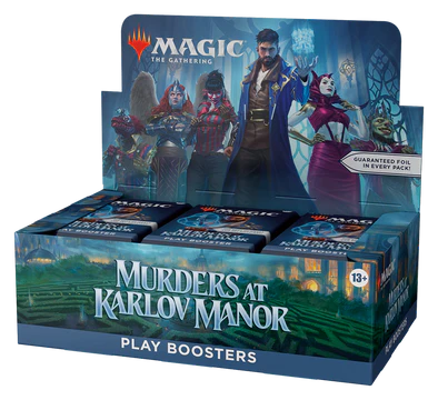 Magic The Gathering - Murders At Karlov Manor - Play Booster Box