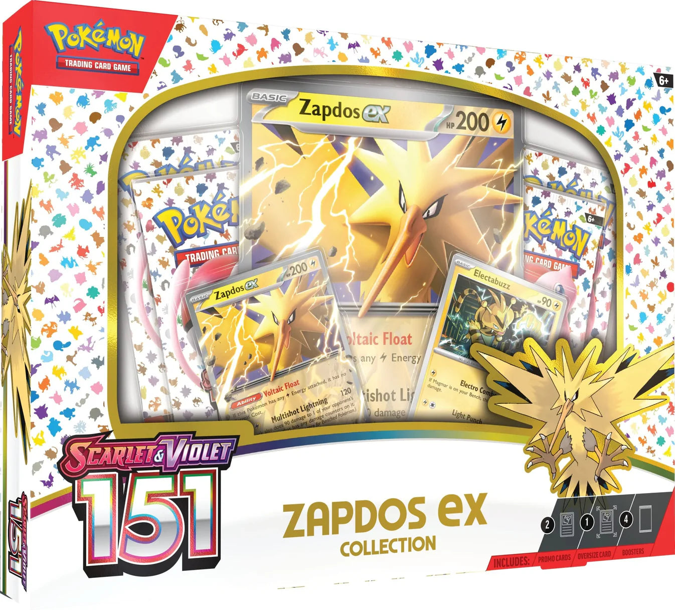 Pokemon - Scarlet & Violet - Zapdos ex Collection