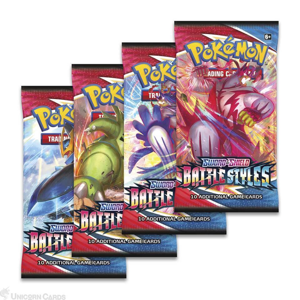 Pokemon TCG: Sword & Shield Battle Styles Booster Pack