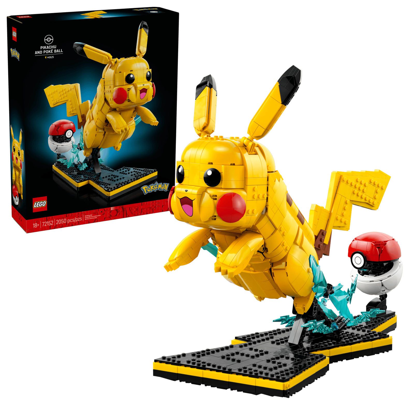 Lego - Pokemon - Pikachu & Pokeball #72152