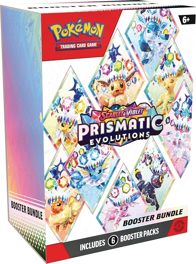 Pokemon - Scarlet & Violet - Prismatic Evolutions Booster Bundle