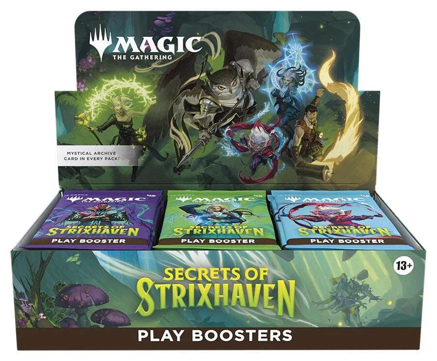 Magic The Gathering : Secrets of Strixhaven - Play Booster Display