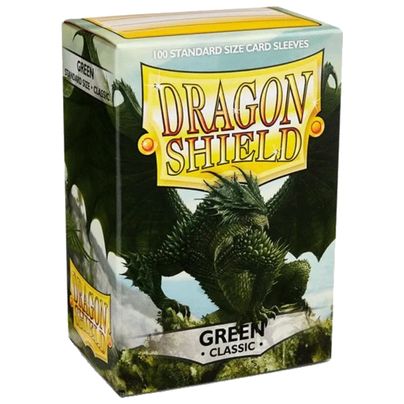 Dragon Shield - 100CT Standard Size - Green - Classic