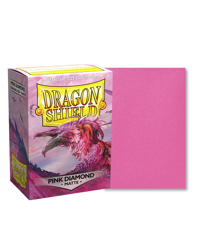 Dragon Shield - 100CT Standard Size - Pink Diamond