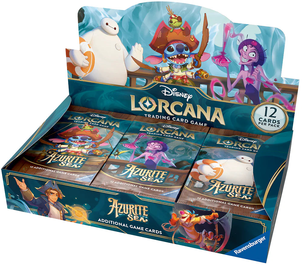 Disney Lorcana - Azurite Sea - Booster Box