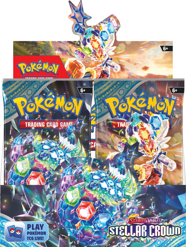 Pokemon - Scarlet & Violet - Stellar Crown - Booster Box