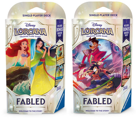Disney Lorcana - Fabled - Starter Deck - Princess Power (Ariel/Mulan)