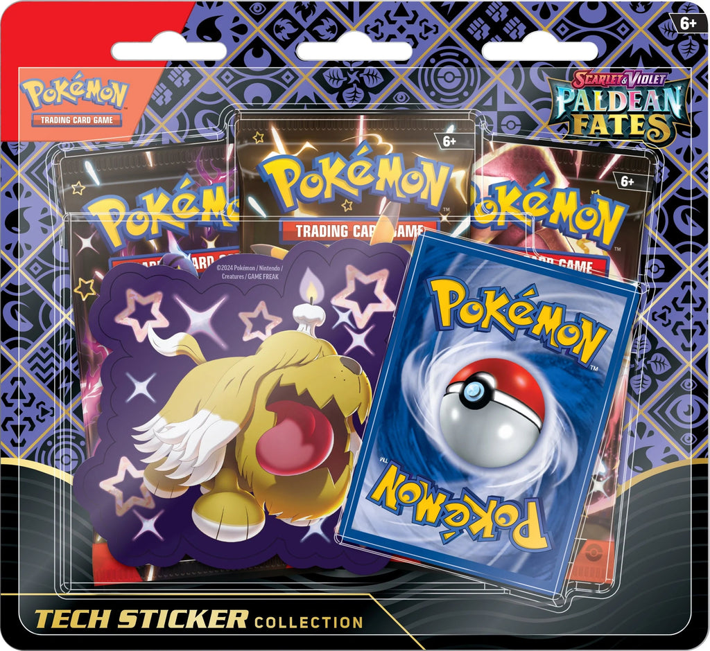Pokemon - Scarlet & Violet - Paldean Fates - Tech Sticker Collection