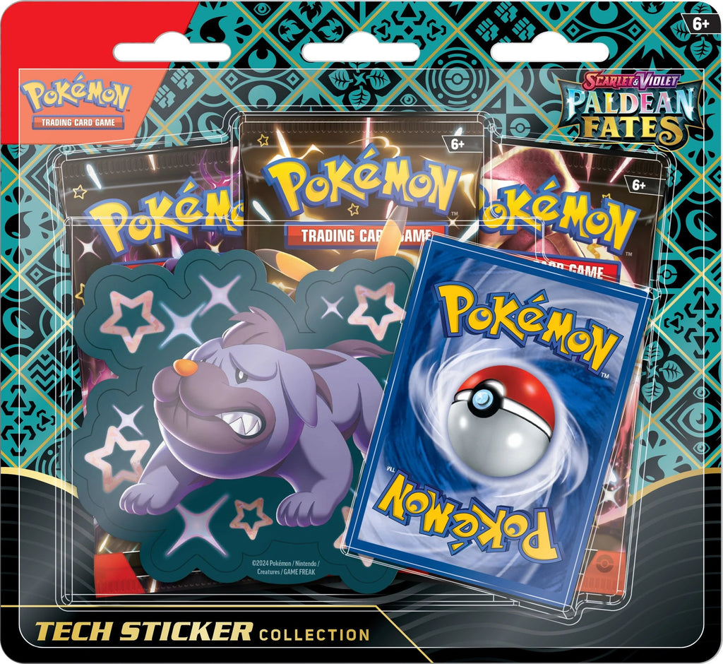Pokemon - Scarlet & Violet - Paldean Fates - Tech Sticker Collection
