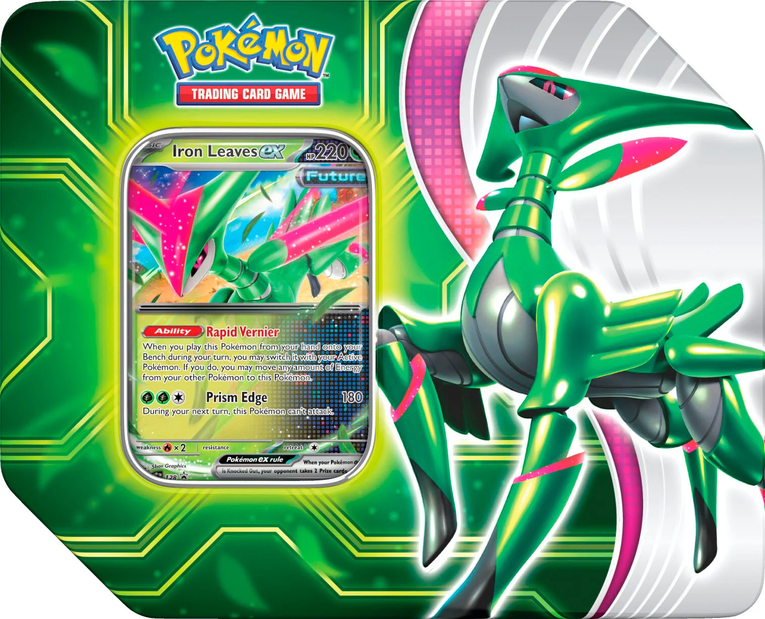 Pokemon - Scarlet & Violet - Paradox Clash - Iron Leaves Tin