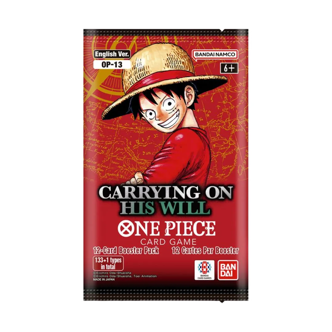 One Piece Card Game - OP-13 - Carrying On His Will - Booster Pack