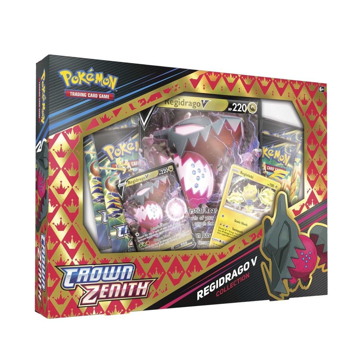 Pokemon - Sword & Shield - Crown Zenith Regidrago V Collection
