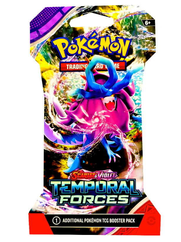 Pokemon - Scarlet & Violet - Temporal Forces - Sleeved Booster Pack