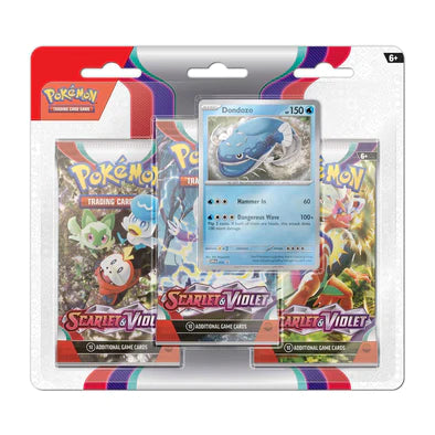 Pokemon - Scarlet & Violet - 3 Pack Blister