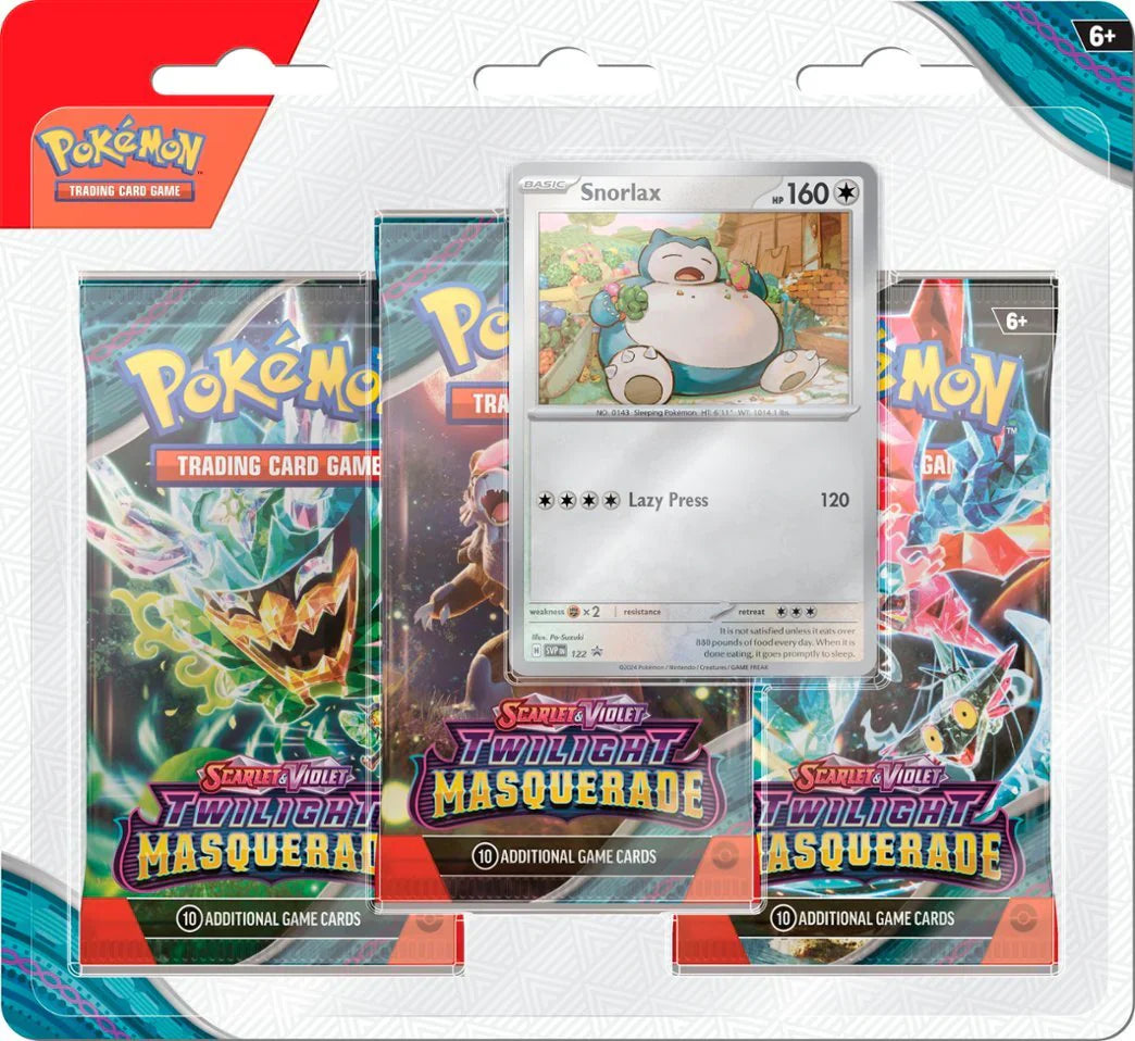Pokemon - Twilight Masquerade - 3 Pack Blister