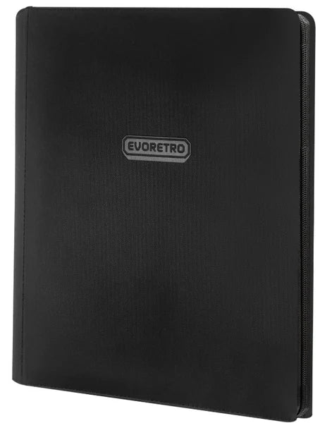 EVORETRO - Regular Card Binder 9 pocket with Elastic - Black
