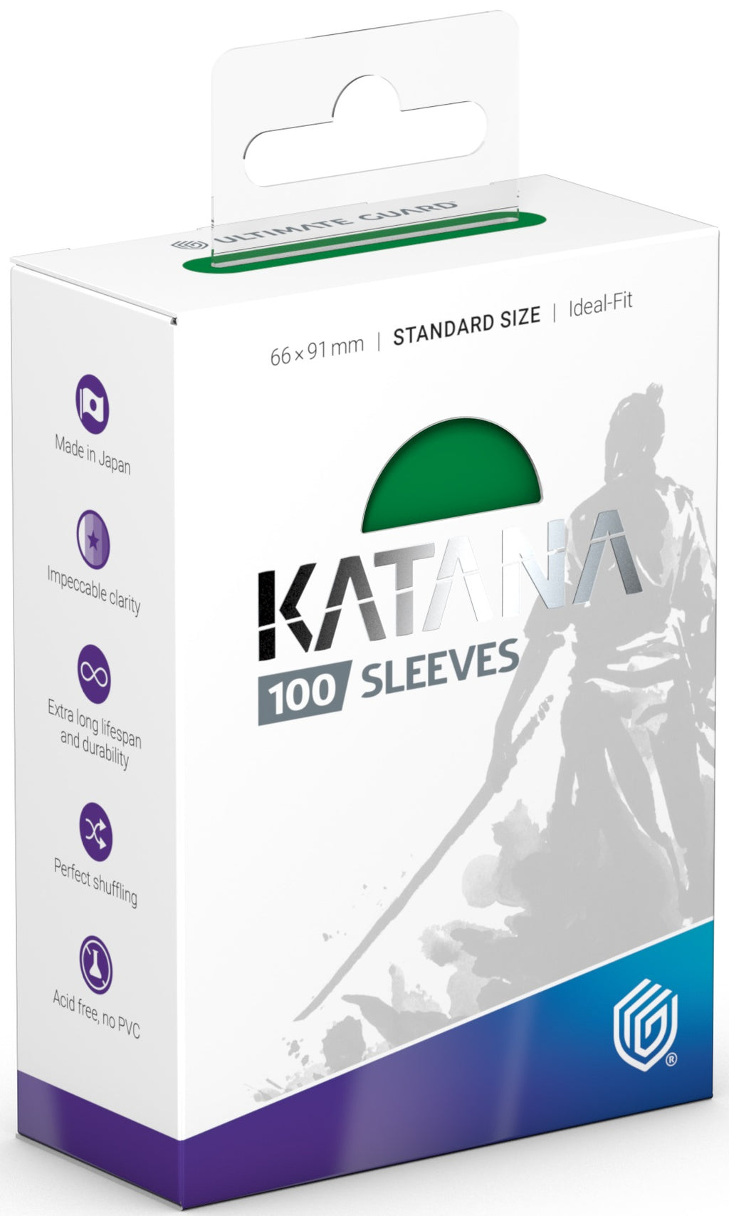 Ultimate Guard - Katana Sleeves - Jade Garden