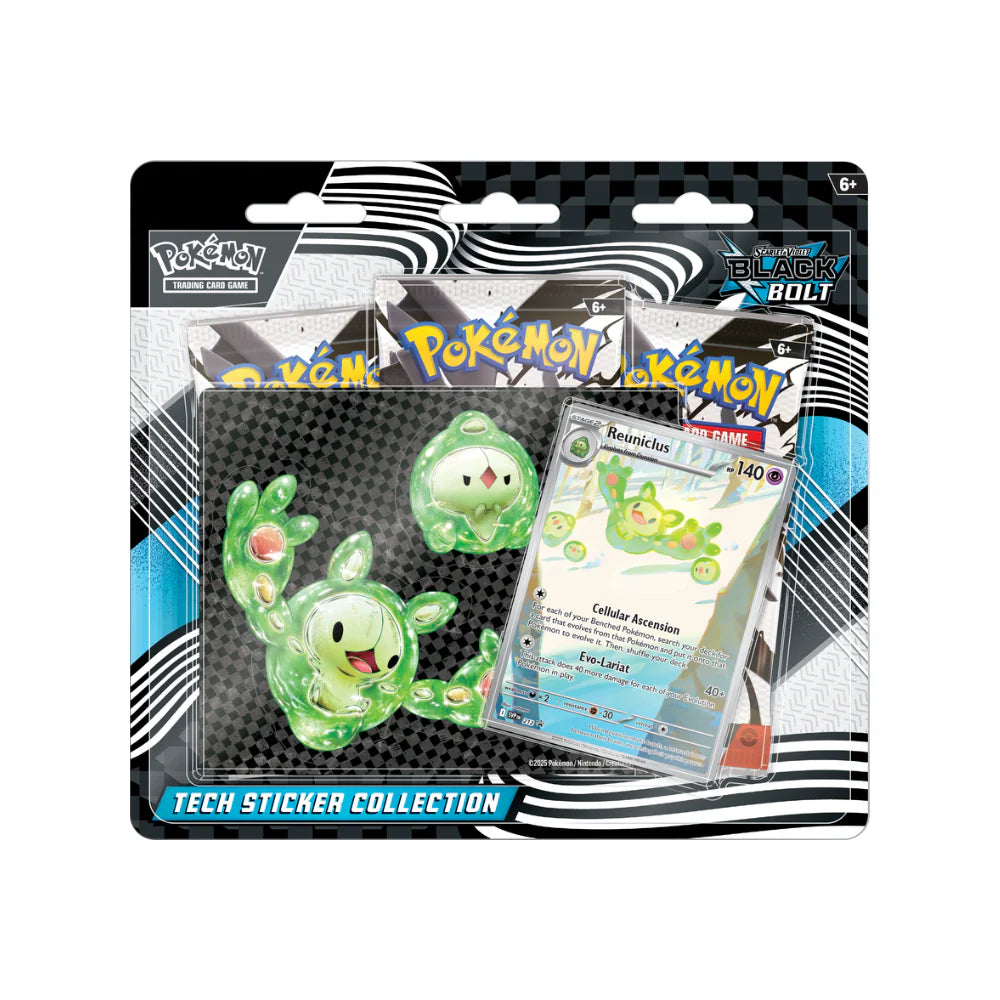 Pokemon - Scarlet & Violet - Black Bolt Tech Sticker Collection