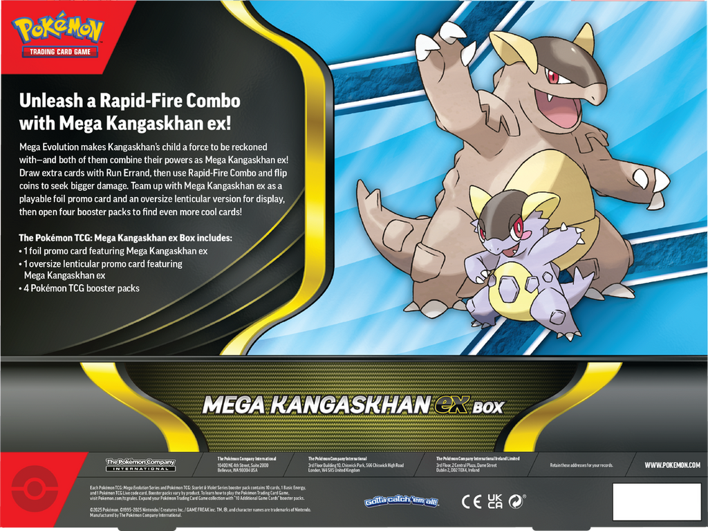 Pokemon - Scarlet & Violet Mega - Kangaskhan EX Box
