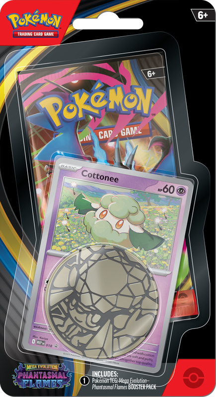 Pokemon - Mega Evolutions - Phantasmal Flames - Checklane Blister