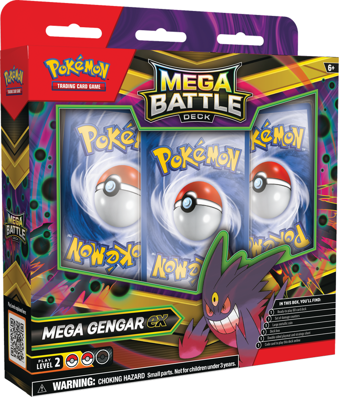 Pokemon - Mega Evolutions - Mega Battle Deck (Gengar)