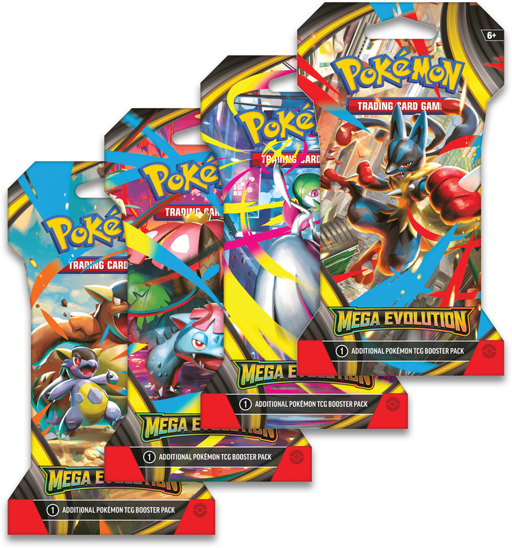 Pokemon - Mega Evolutions - Sleeved Booster Pack