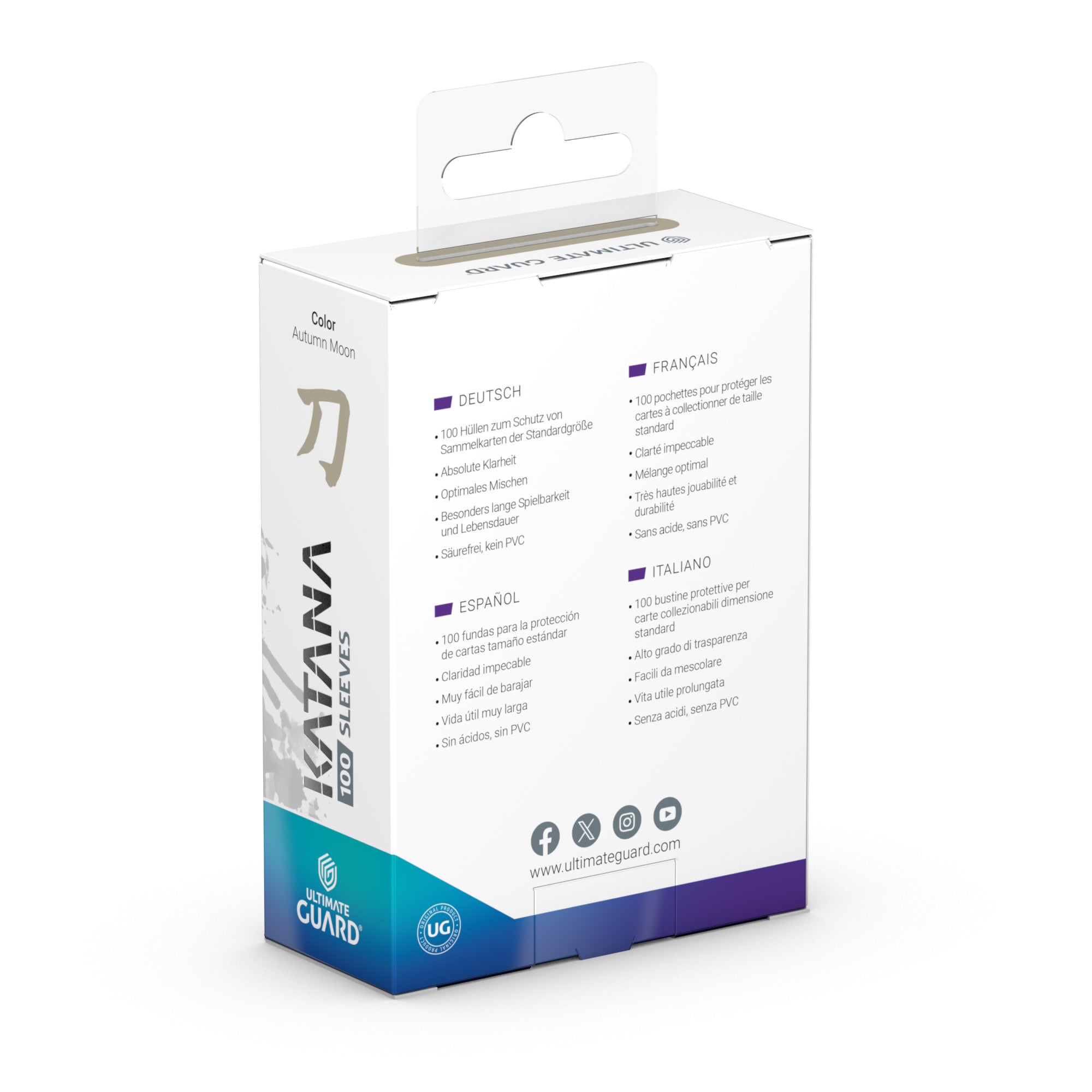 Ultimate Guard - Katana Sleeves - Autumn Moon