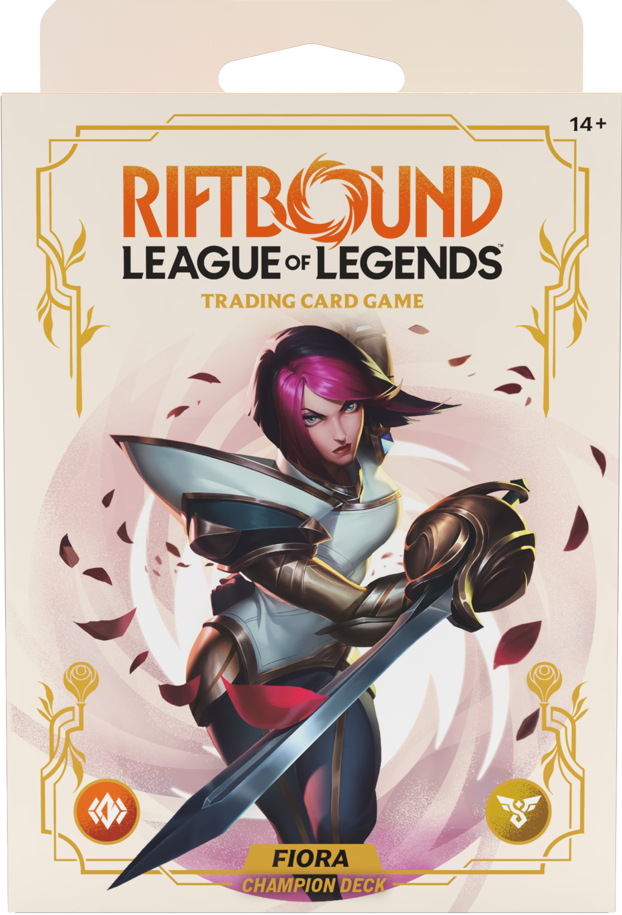 Riftbound League of Legends - Spiritforged- Champion Deck - Fiora