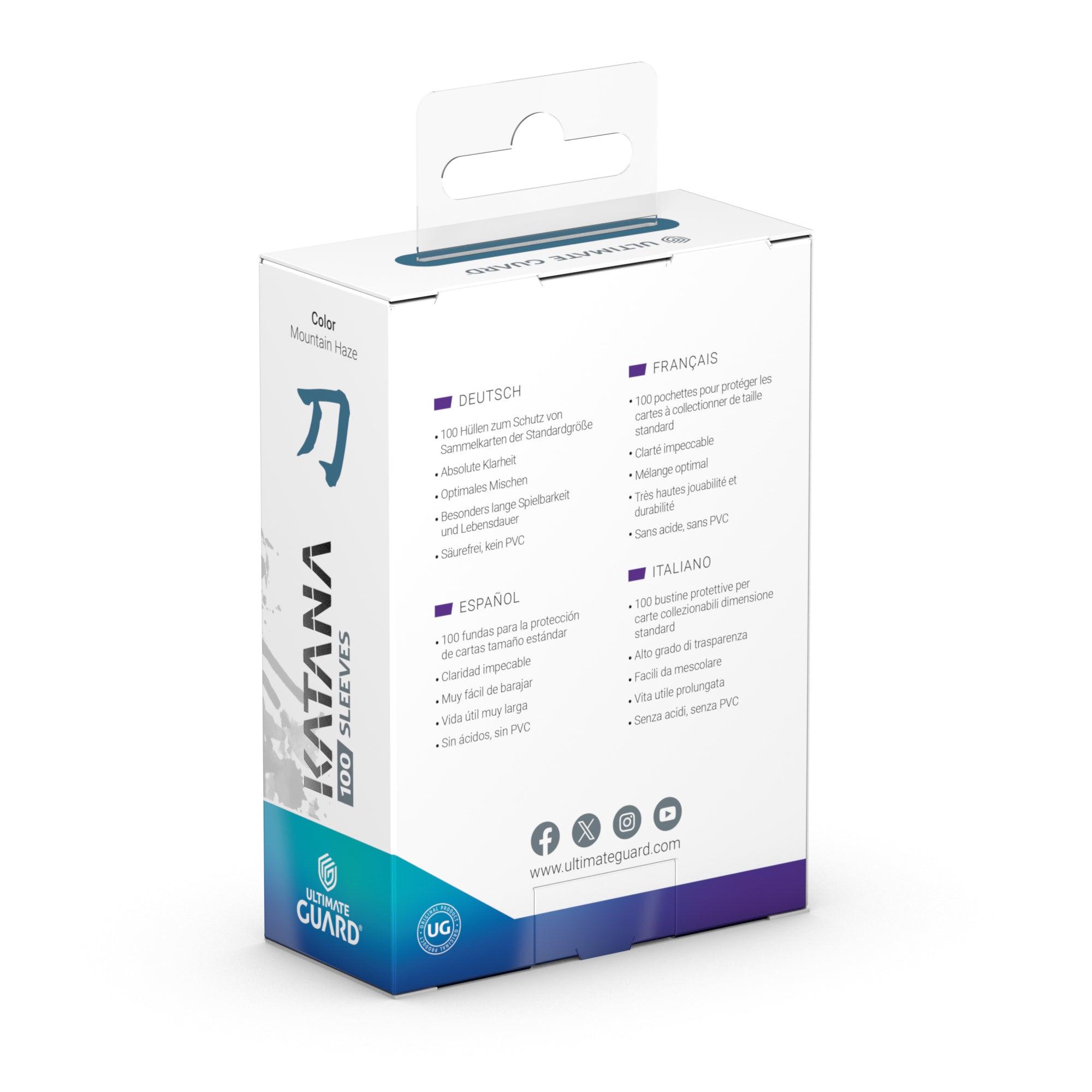 Ultimate Guard - Katana Sleeves - Mountain Haze