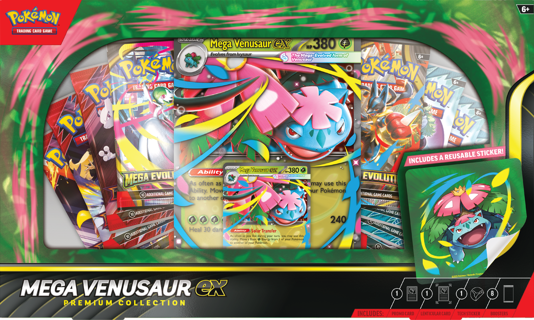 Pokemon - Mega Evolutions - Mega Venusaur EX Premium Collection