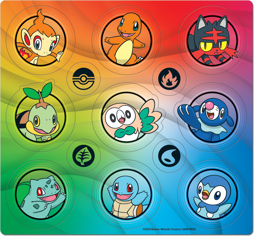 Pokemon - Mega Evolutions - First Partner Illustration Collection (Series 1)