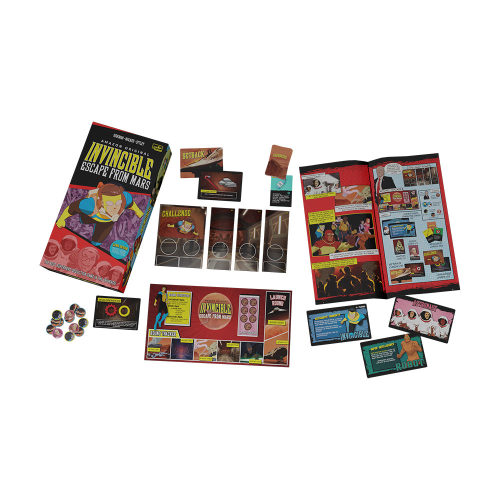 Invincible - Tabletop Game - Escape From Mars