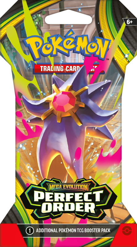 Pokemon - Mega Evolutions - Perfect Order - Booster Pack Sleeved