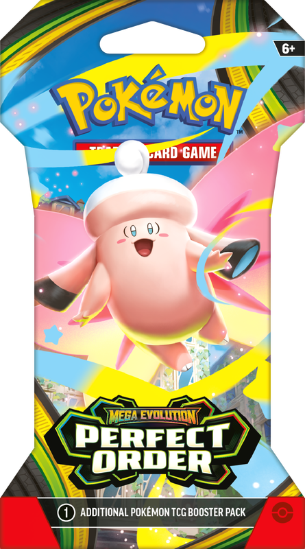 Pokemon - Mega Evolutions - Perfect Order - Booster Pack Sleeved