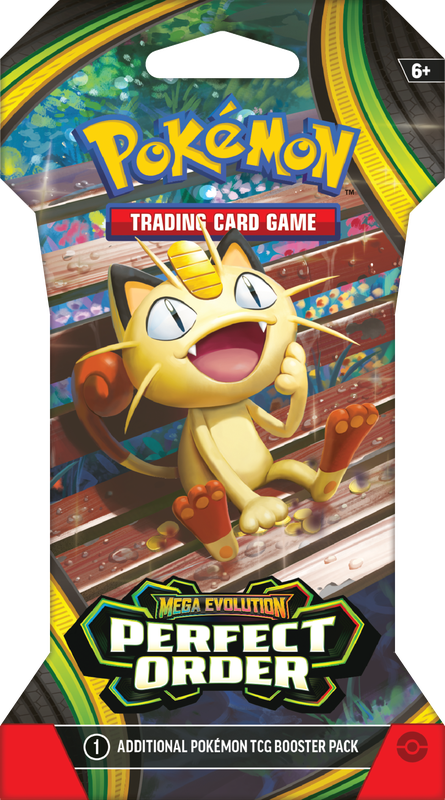 Pokemon - Mega Evolutions - Perfect Order - Booster Pack Sleeved