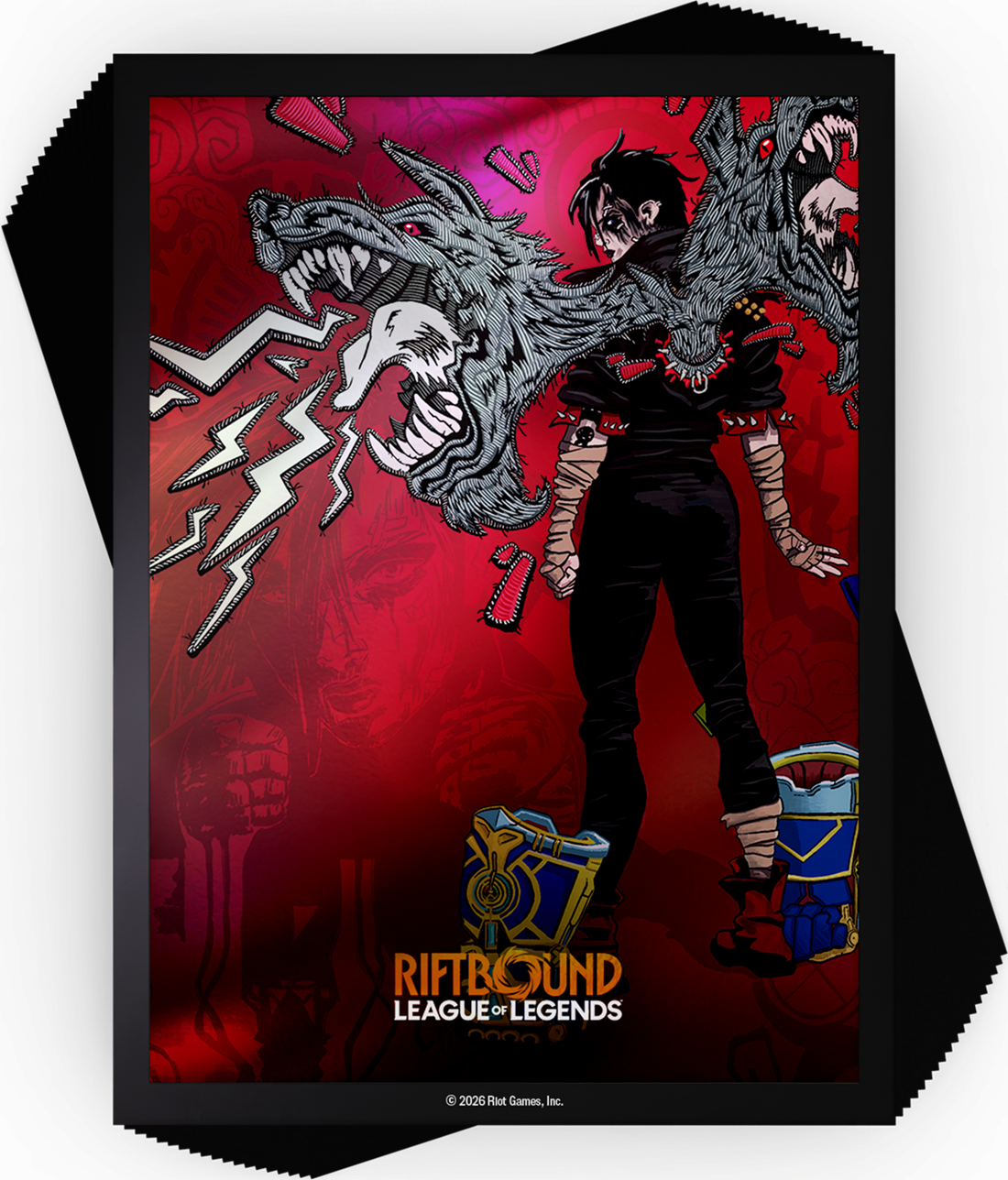 Riftbound League of Legends - Unleashed - Art Sleeves - Vi