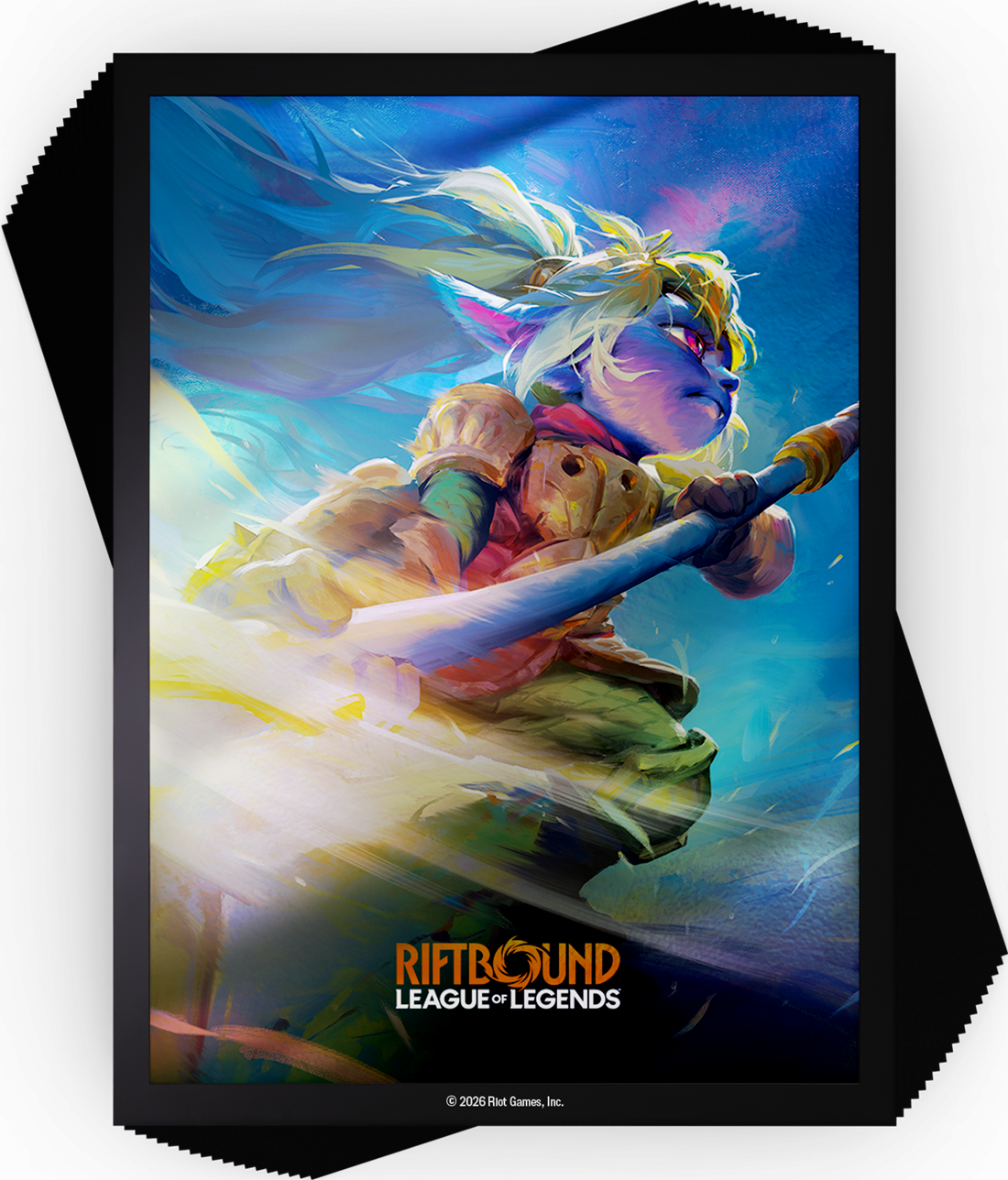 Riftbound League of Legends - Unleashed - Art Sleeves - Poppy