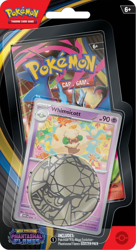 Pokemon - Mega Evolutions - Phantasmal Flames - Checklane Blister