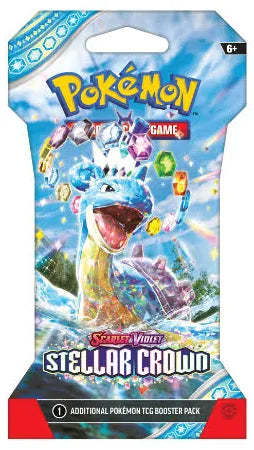 Pokemon - Scarlet & Violet - Stellar Crown - Sleeved Booster Pack