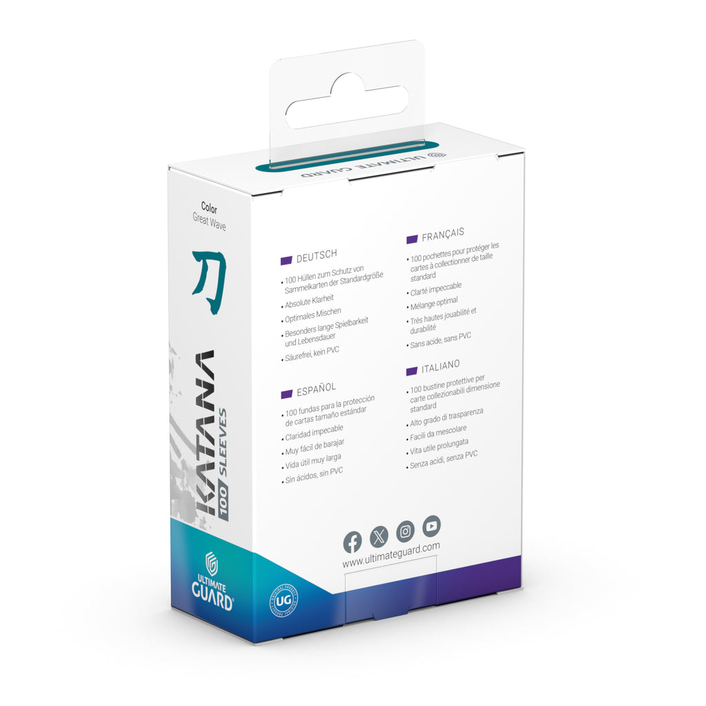 Ultimate Guard - Katana Sleeves - Great Wave